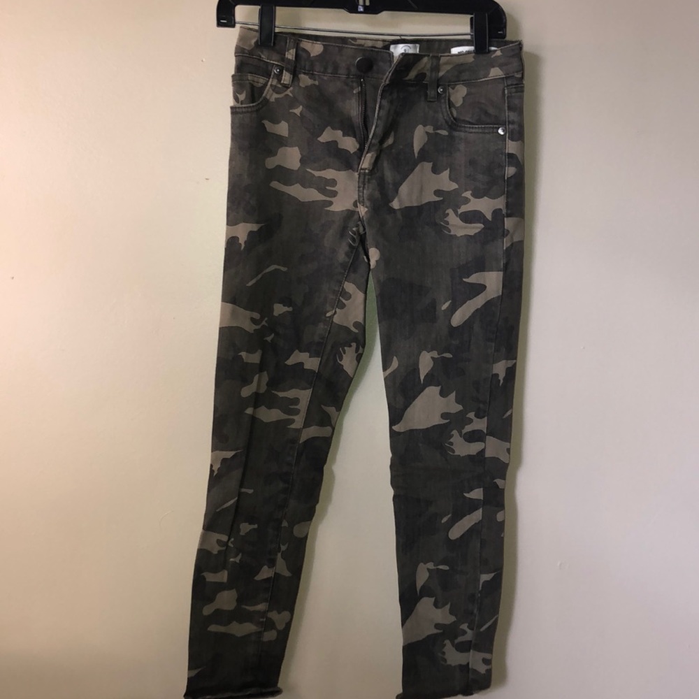 Camo Print Jeans